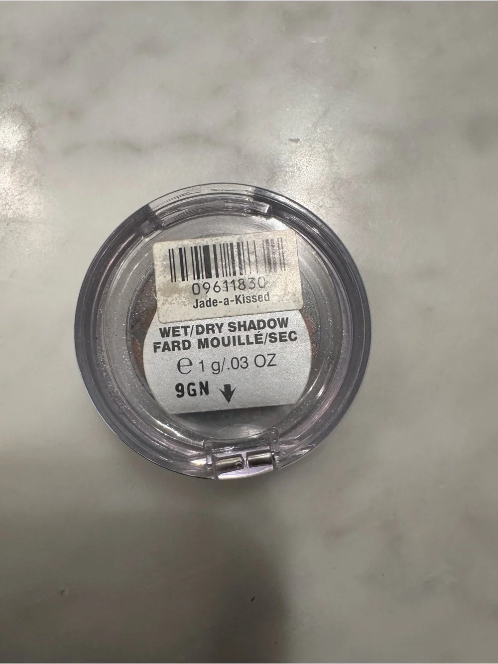Teal Shimmer Wet/Dry Eyeshadow by Beauty Rush in shade “Jade a kiss”